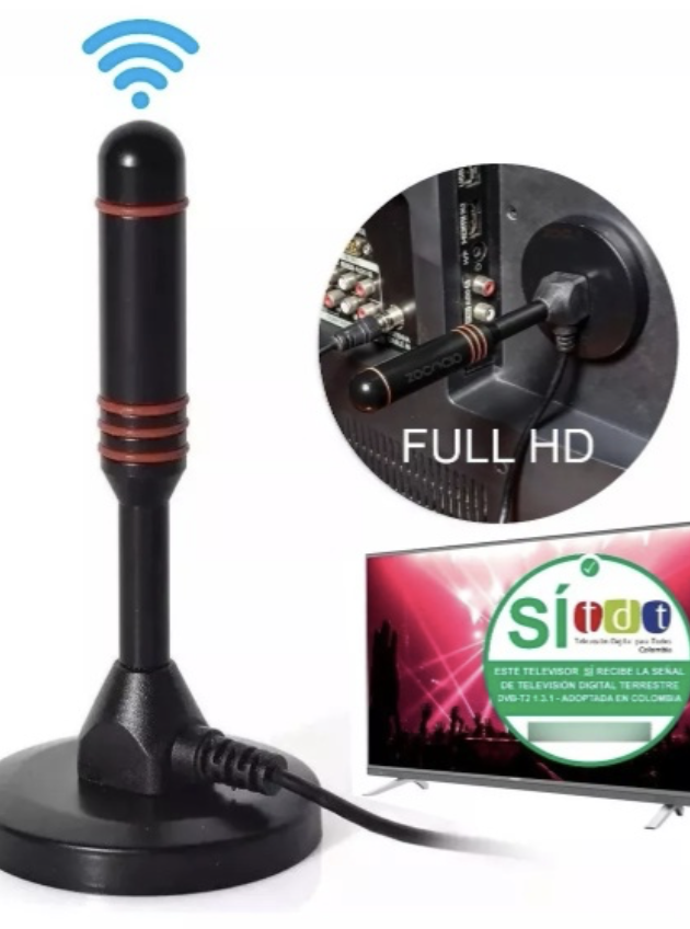 Antena HDTV antes-85, televisión digital